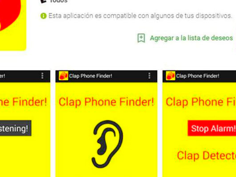 Clap Phone Finder app